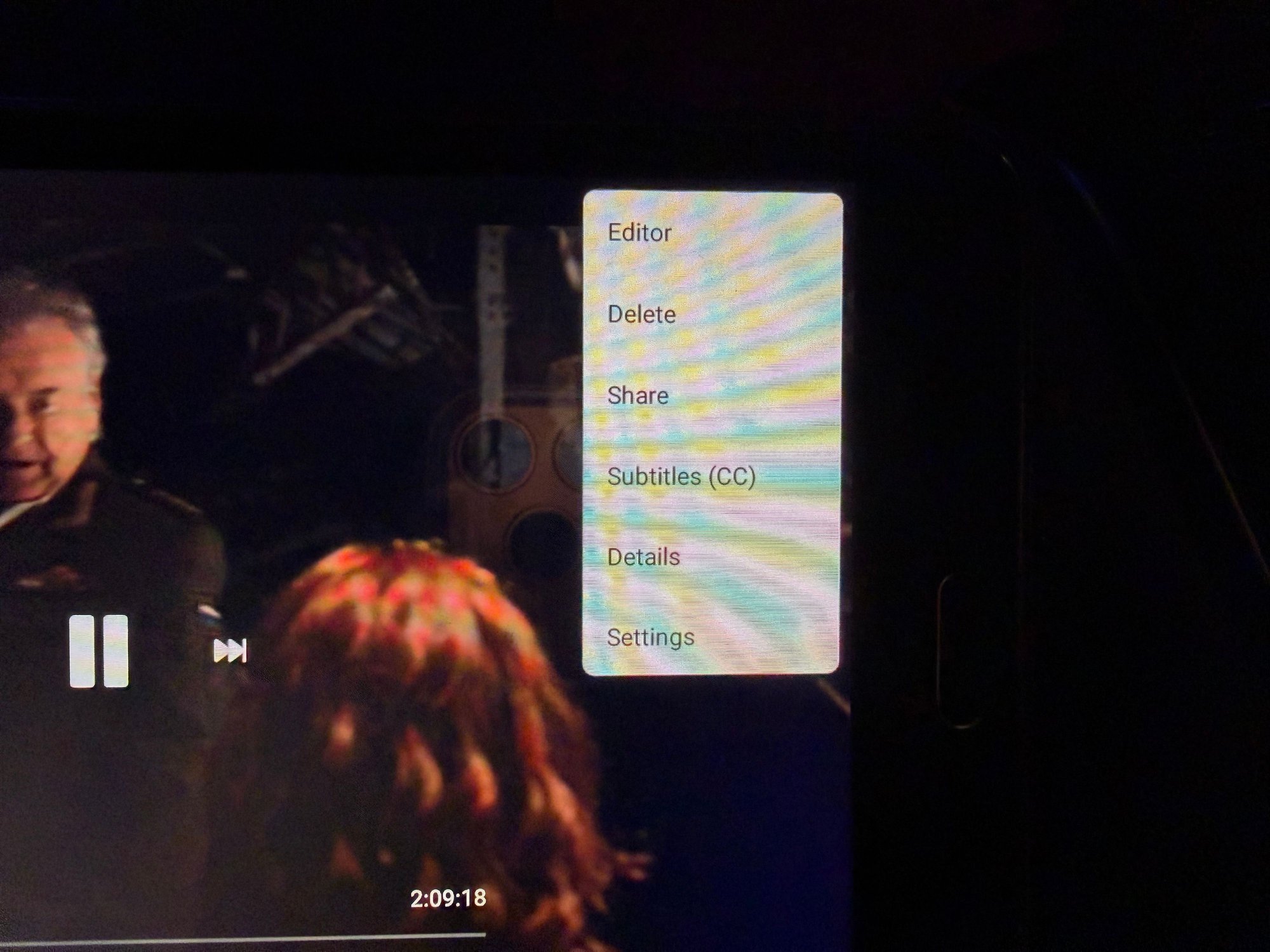 5. Now touch the three dots at the top right of the screen and then select �share� front he drop box. 
