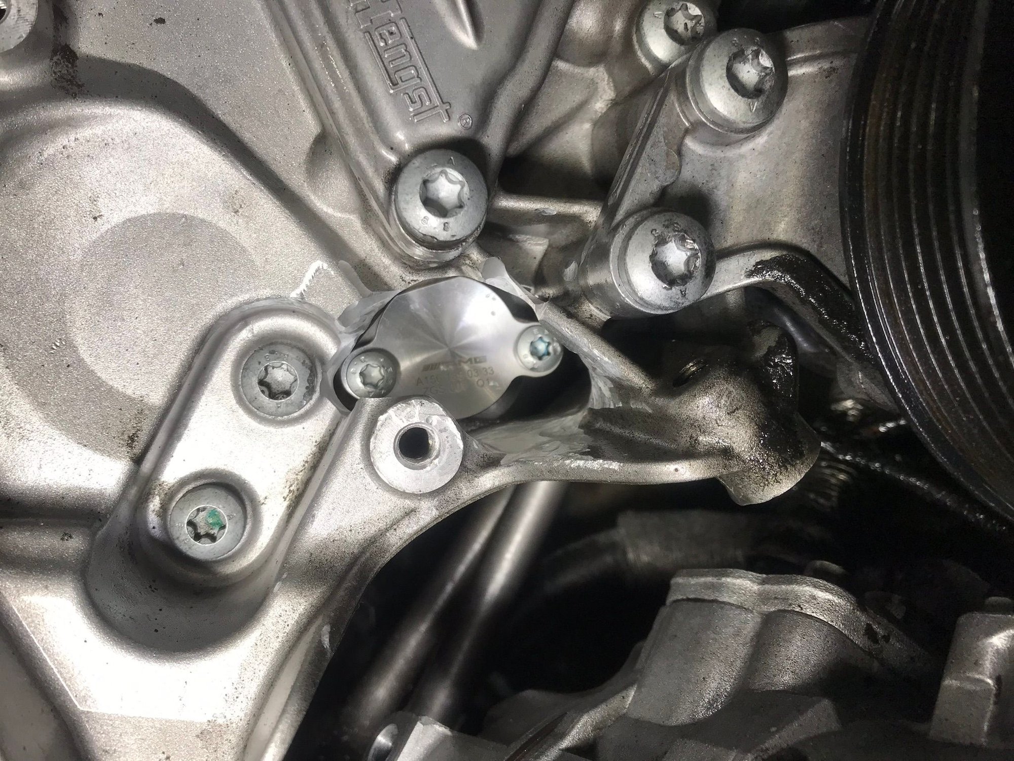 M156 Oil leak from filter housing or timing case? Forums