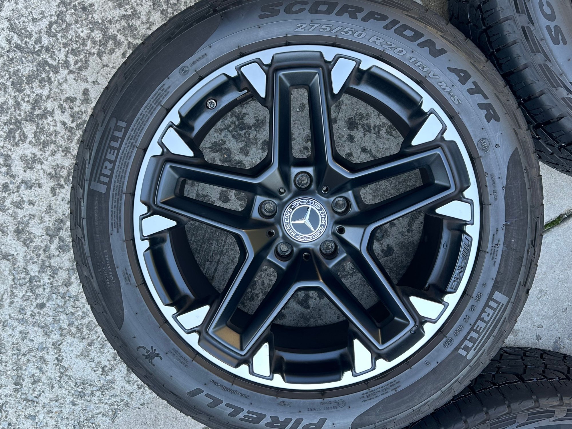 Wheels and Tires/Axles - 20” OEM Trail Package Wheels & Tires - Used - All Years Mercedes-Benz G-Class - Oak Brook, IL 60523, United States