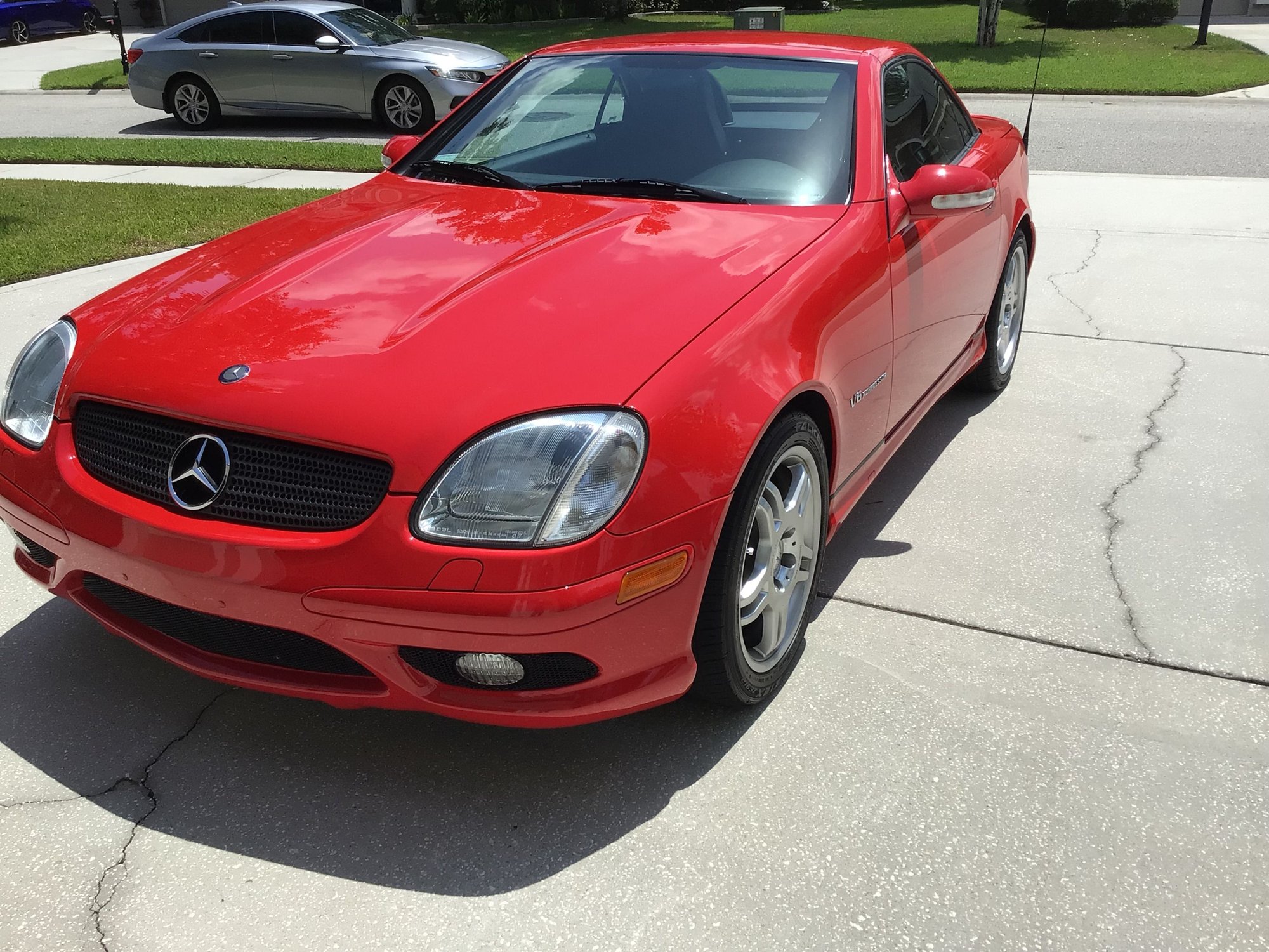 2002 Mercedes-Benz SLK32 AMG - Super low milage SLK32 AMG for sale - Used - VIN WDBKK66F92F258095 - 16,000 Miles - 6 cyl - 2WD - Automatic - Convertible - Red - Saint Johns, FL 32259, United States