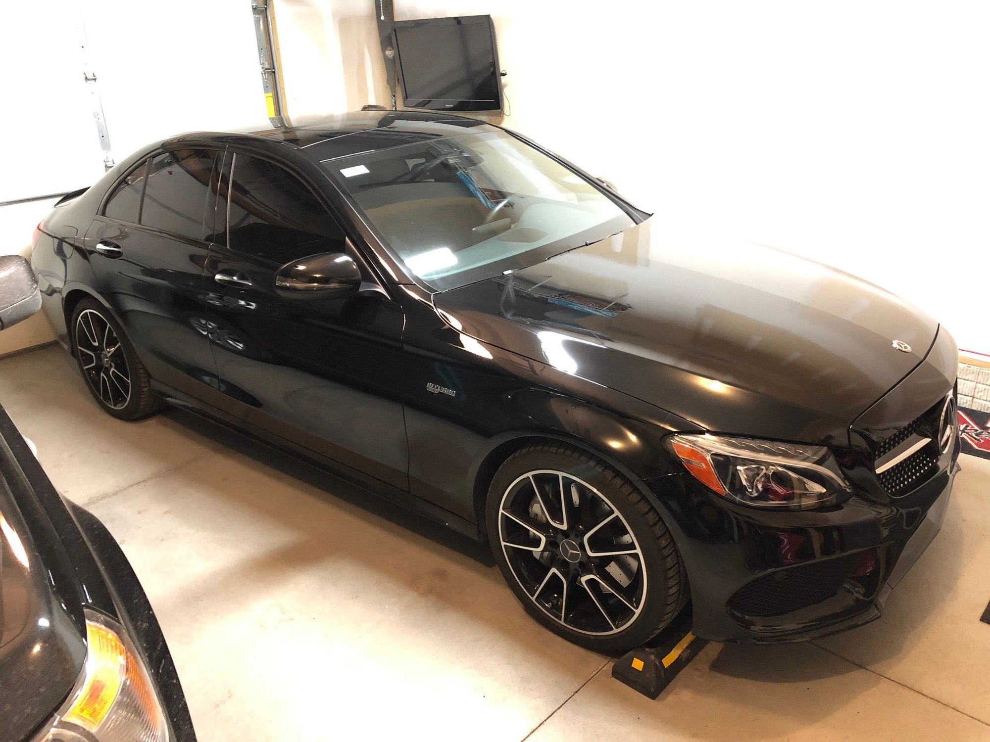 2017 Mercedes-Benz C43 AMG - 2017 C43 AMG Sedan - Omaha, NE - Used - VIN 55SWF6EB7HU209463 - 26,364 Miles - 6 cyl - AWD - Automatic - Sedan - Black - Omaha, NE 68135, United States