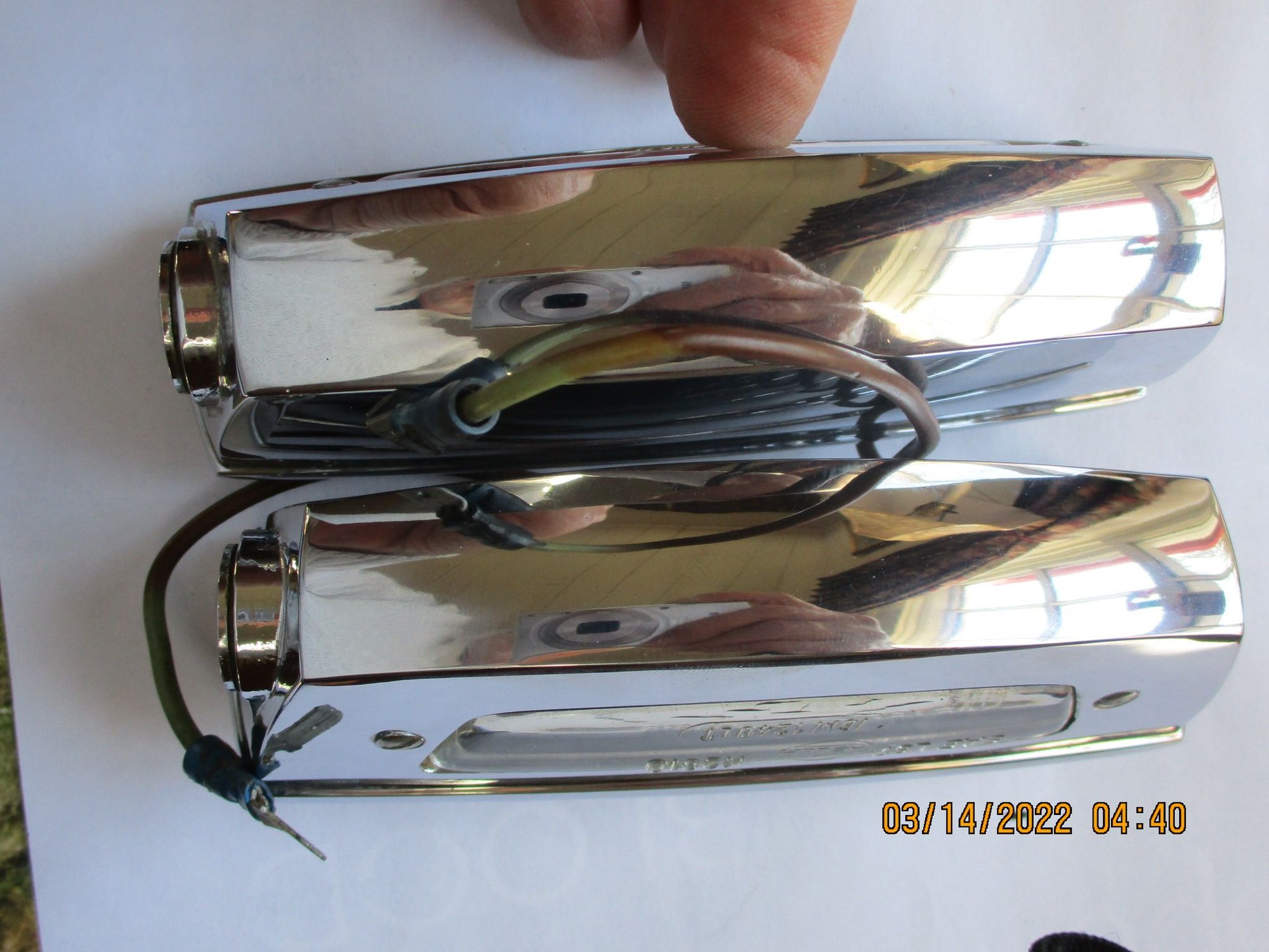 Exterior Body Parts - FS-Immaculate Hella license plate lights - Used - 1960 to 1977 Mercedes-Benz 250 - Greenback, TN 37742, United States