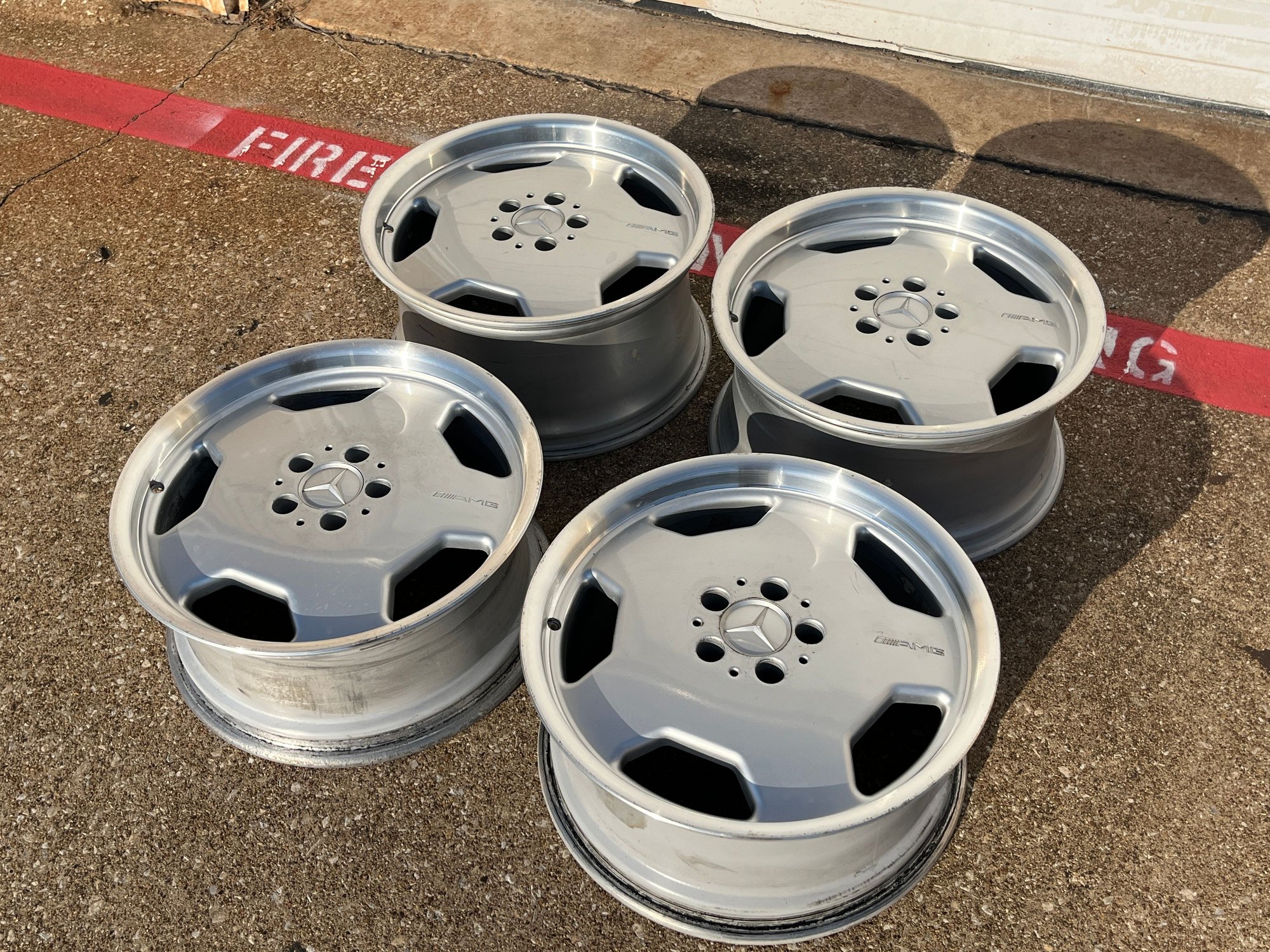 Wheels and Tires/Axles - w210 E55 AMG Monoblock wheels 18x8 18x9 - Used - All Years  All Models - Dallas, TX 75218, United States
