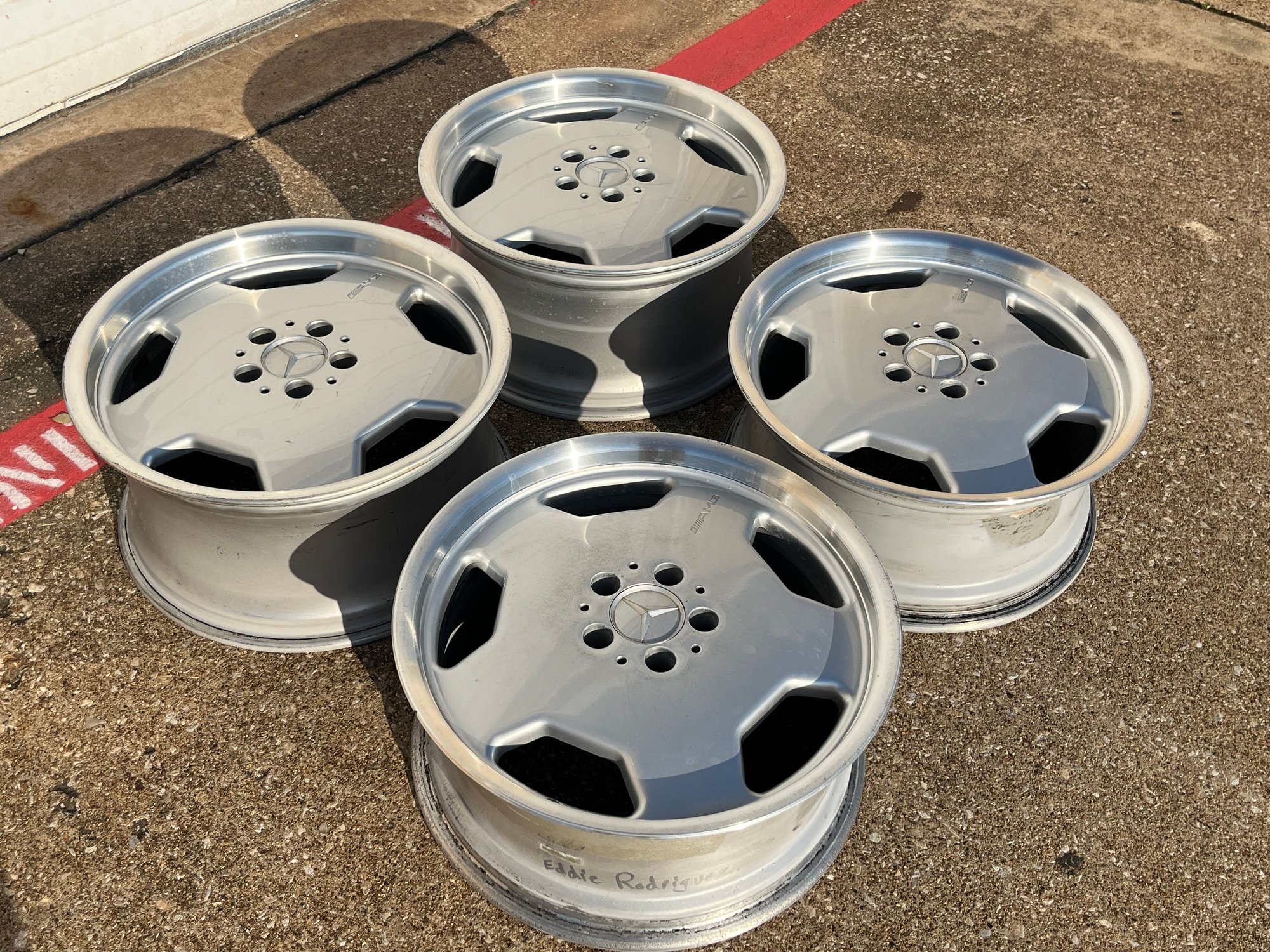 Wheels and Tires/Axles - w210 E55 AMG Monoblock wheels 18x8 18x9 - Used - All Years  All Models - Dallas, TX 75218, United States