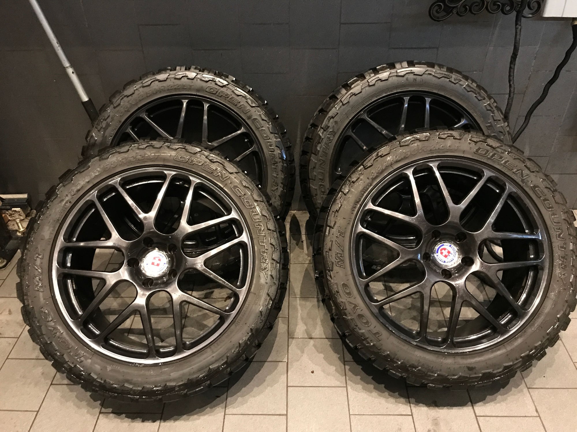 Wheels and Tires/Axles - Mercedes G-Class HRE Wheel Set / Toyo Open Country - Used - 2003 to 2018 Mercedes-Benz G63 AMG - Laval, QC H7X3K0, Canada