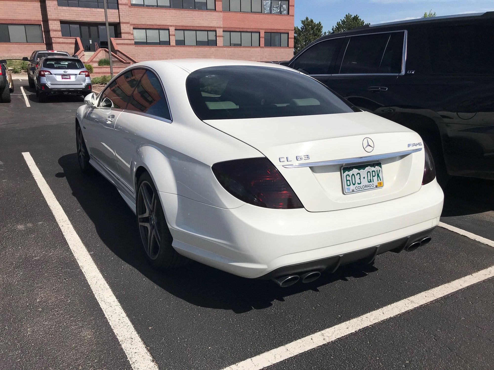 2009 Mercedes-Benz CL63 AMG - 2009 CL63 AMG White on White Designo $27,500 - Used - VIN WDDEJ77X09A019806 - 67,900 Miles - 8 cyl - 2WD - Automatic - Coupe - White - Greenwood Village, CO 80111, United States