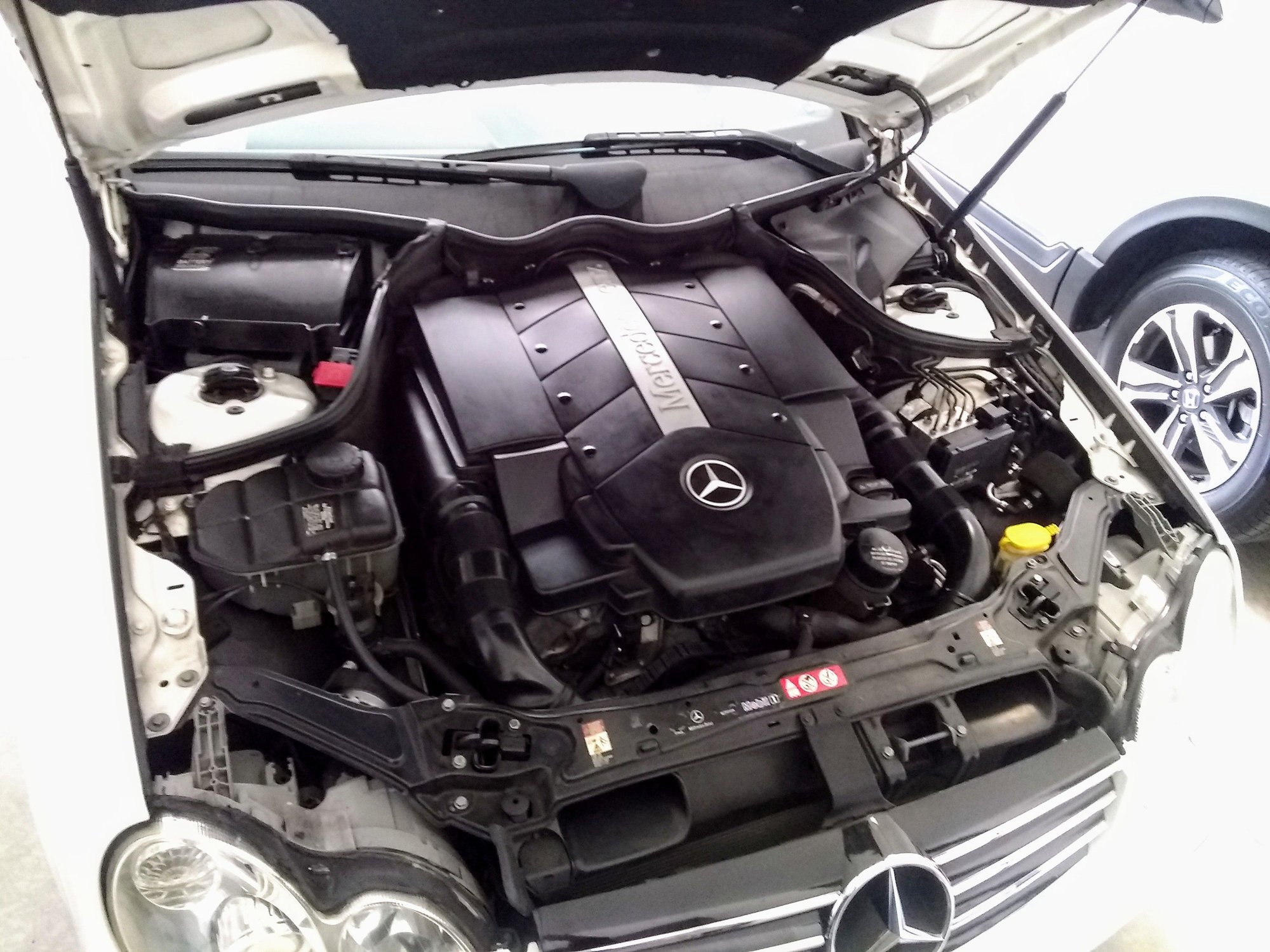 2005 Mercedes-Benz CLK500 - 2005 CLK500 - Excellent Showroom Condition - Used - VIN WDBTK75G25T037061 - 69,500 Miles - 8 cyl - 2WD - Automatic - Convertible - White - Henderson, NV 89012, United States