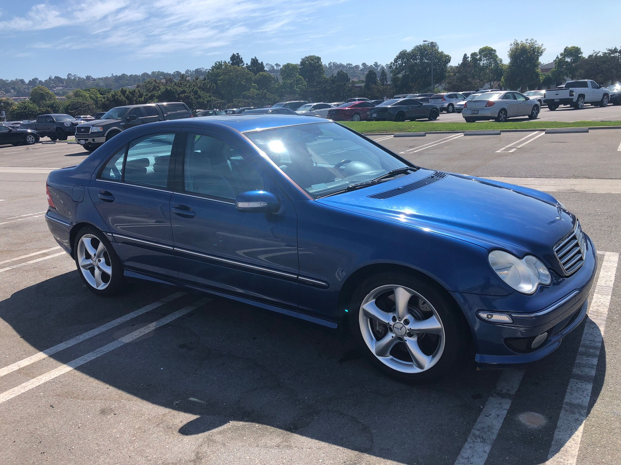 2005 Mercedes-Benz C230 - 2005 C230k W203 Clean - Used - VIN WDBRF40J45F569331 - 116,000 Miles - 4 cyl - 2WD - Automatic - Sedan - Blue - Torrance, CA 90505, United States
