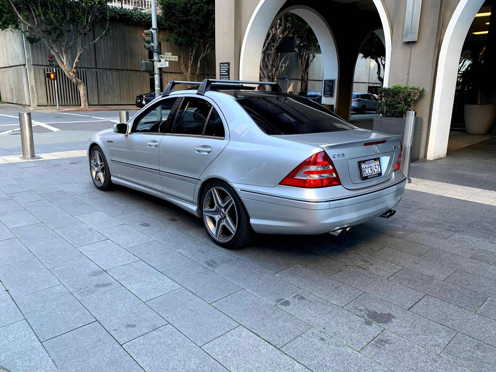 2005 Mercedes-Benz C55 AMG - 2005 C55 AMG (Brilliant Silver) - Used - VIN WDBRF76J55F592545 - 117,000 Miles - 2WD - Automatic - Sedan - Silver - San Francisco, CA 94123, United States