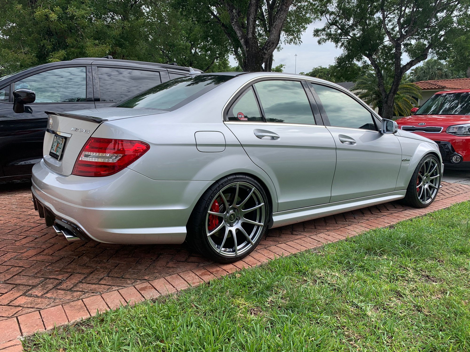 2013 Mercedes-Benz C63 AMG - FS: 2013 C63 AMG Sedan (P31) w/ extras - Used - VIN WDDGF7HB5DA859649 - 37,750 Miles - 8 cyl - 2WD - Automatic - Sedan - Silver - Miami Lakes, FL 33014, United States