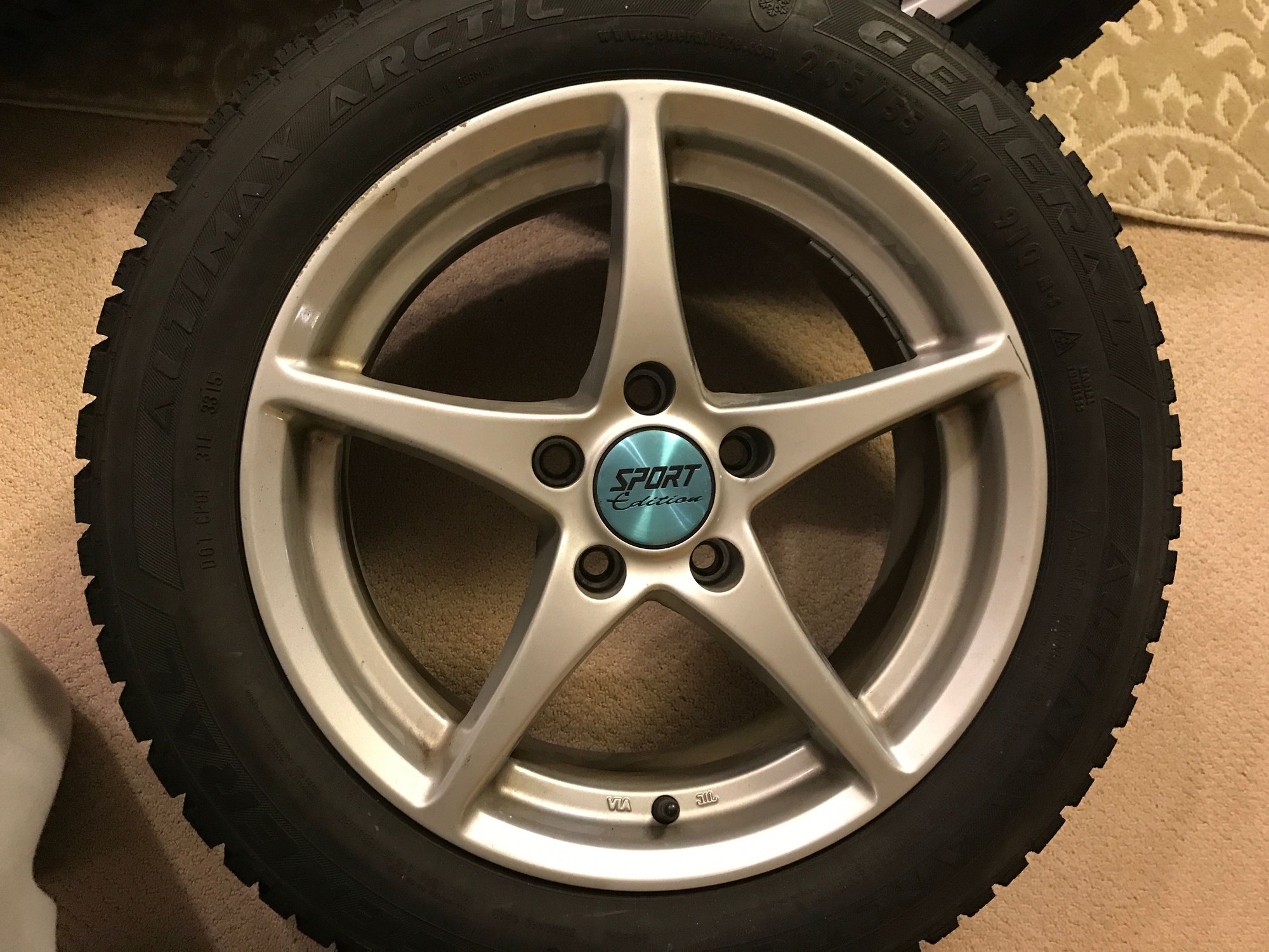 Wheels and Tires/Axles - SLK320 Winter Tires/Wheels - Used - Colts Neck, NJ 07722, United States