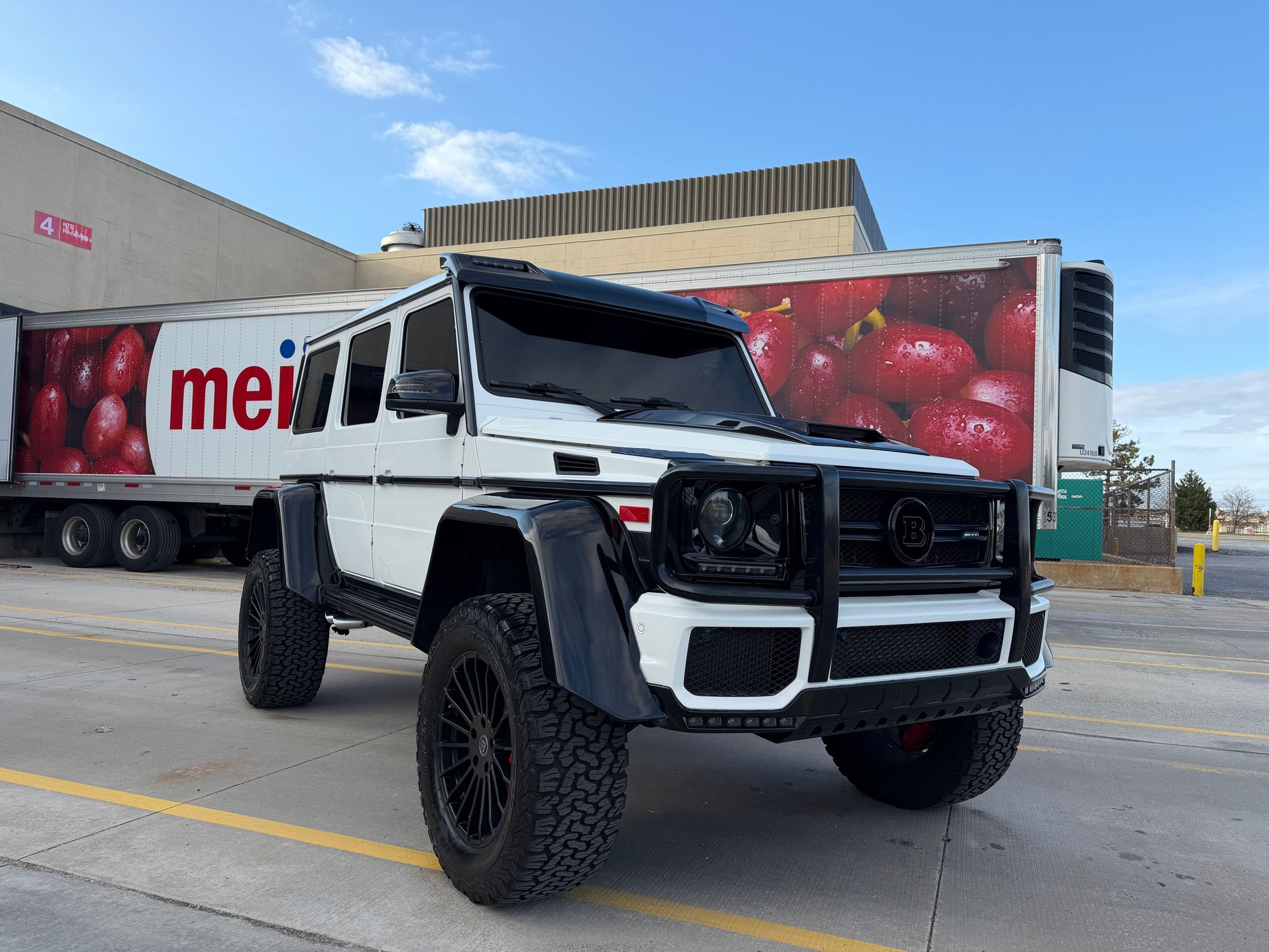 2016 Mercedes-Benz G63 AMG - 2016 Mercedes Benz G63 AMG 4 by 4 Squared Brabus parts Tibus portal axles - Used - VIN WDCYC7DF4GX252220 - 45,000 Miles - 8 cyl - White - Rochester Hills, MI 48307, United States