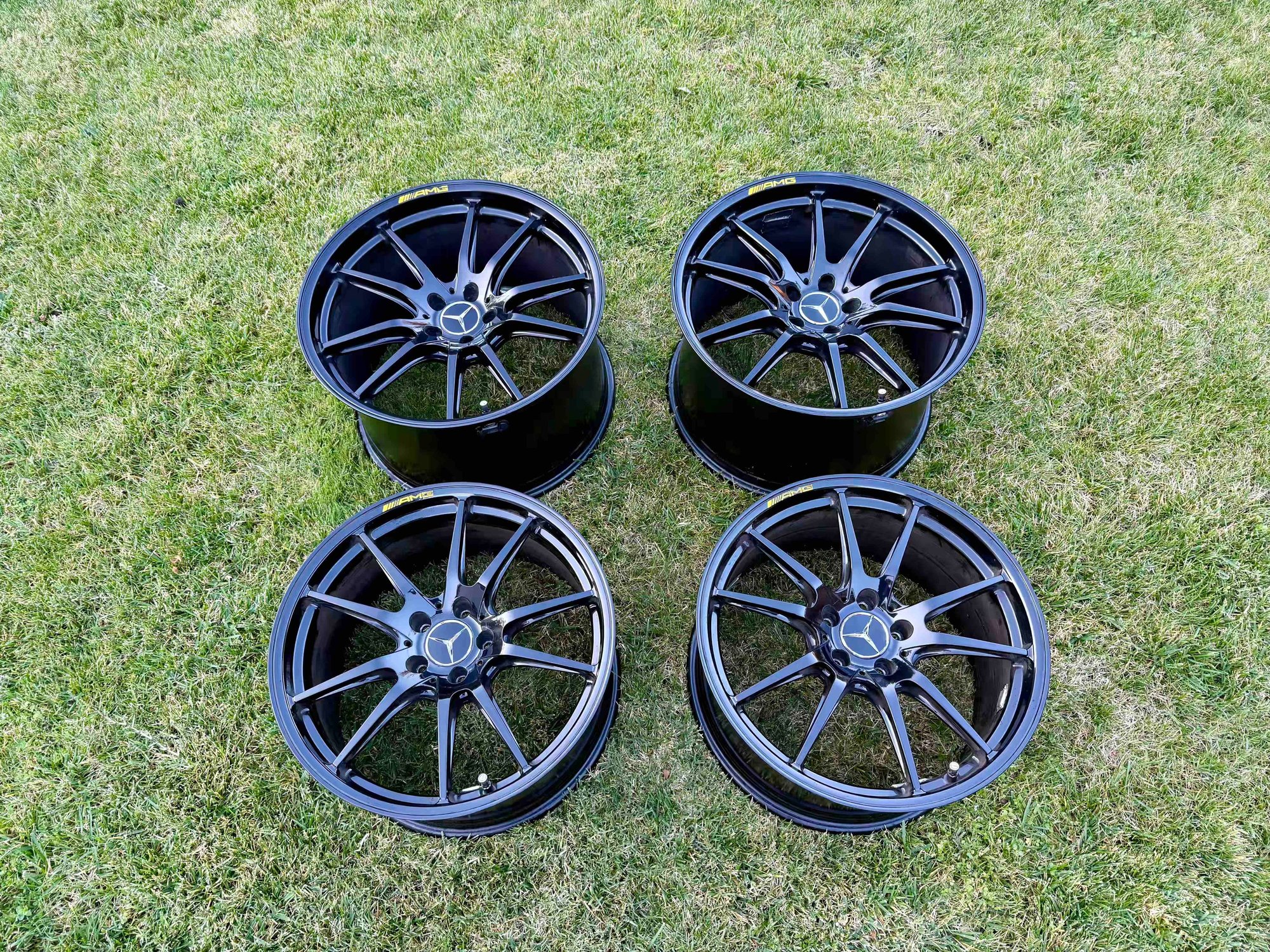 Wheels and Tires/Axles - AMG GT/R/Pro OEM forged wheels with TPMS 19/20 inches A1904011300 A1904011400 - Used - 2018 to 2022 Mercedes-Benz AMG GT R - Fremont, CA 94536, United States