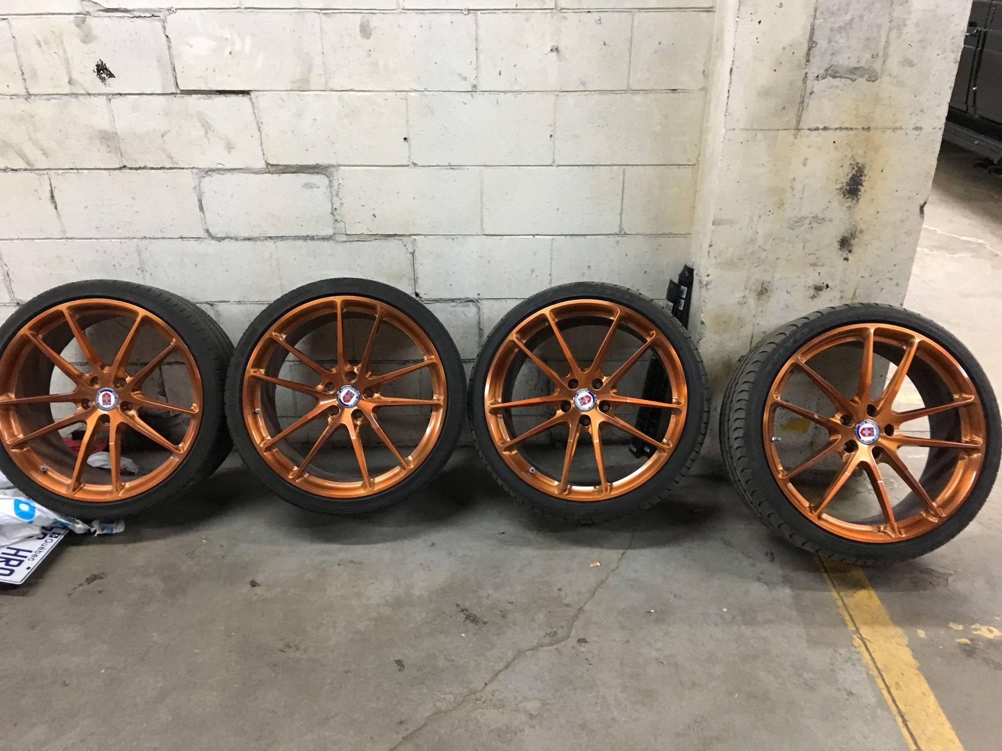 Wheels and Tires/Axles - 20" inch HRE P104 bronze w/ Toyo Proxes T1 305/25r20 265/30r20 5x112 Mercedes - Used - Champlain, NY 12919, United States