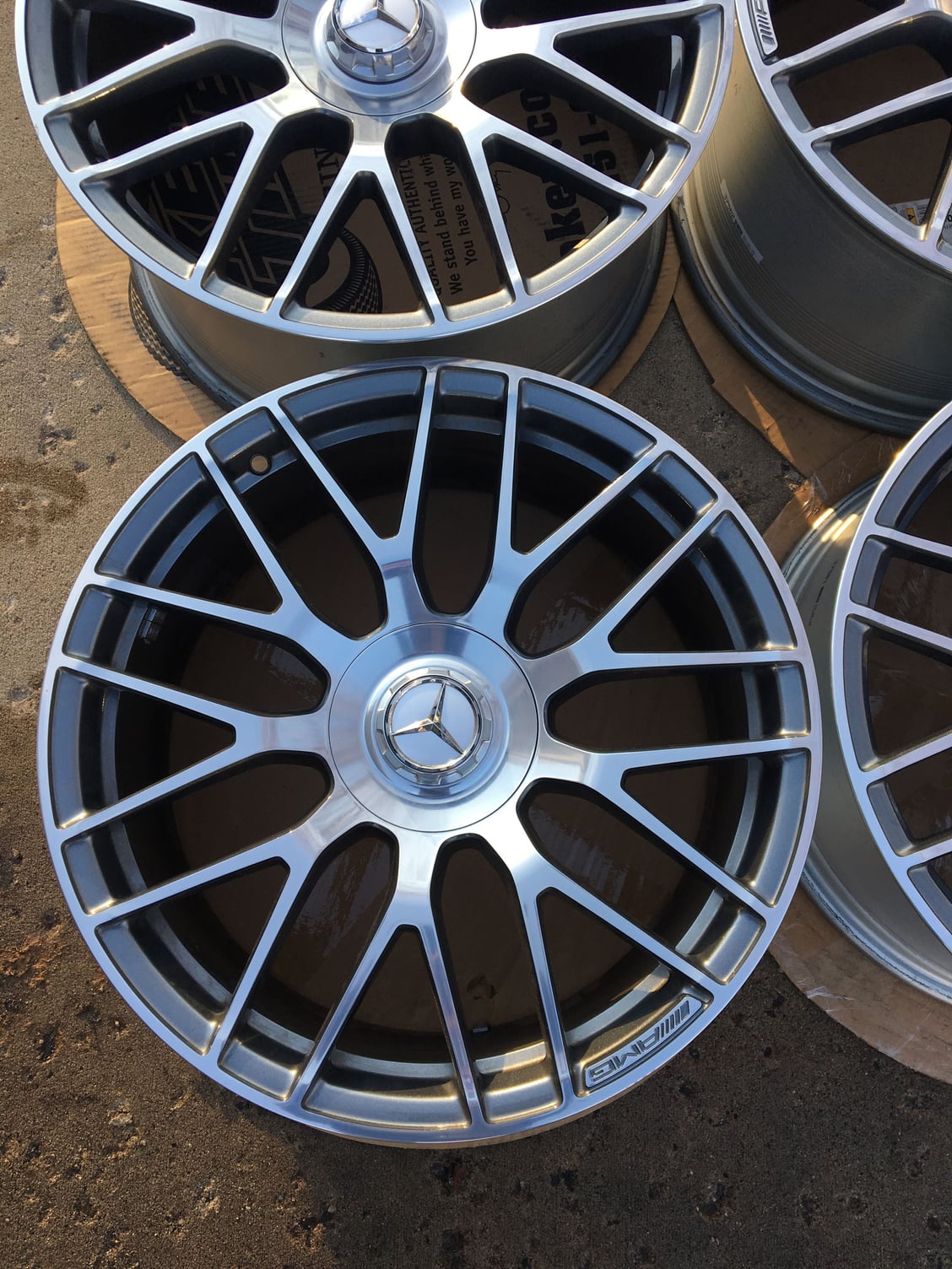Wheels and Tires/Axles - 19" OEM Mercedes C63 AMG Wheels - EXCELLENT - C63 AMG - W205 C Class - Used - 2008 to 2017 Mercedes-Benz C63 AMG - 2008 to 2017 Mercedes-Benz C63 AMG S - Minneapolis, MN 55447, United States