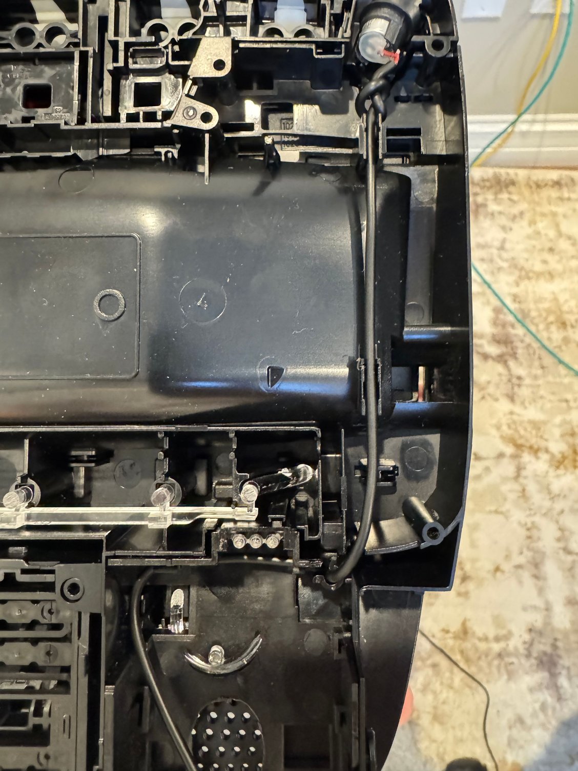 Pre-made wire holders for you to route the wiring.