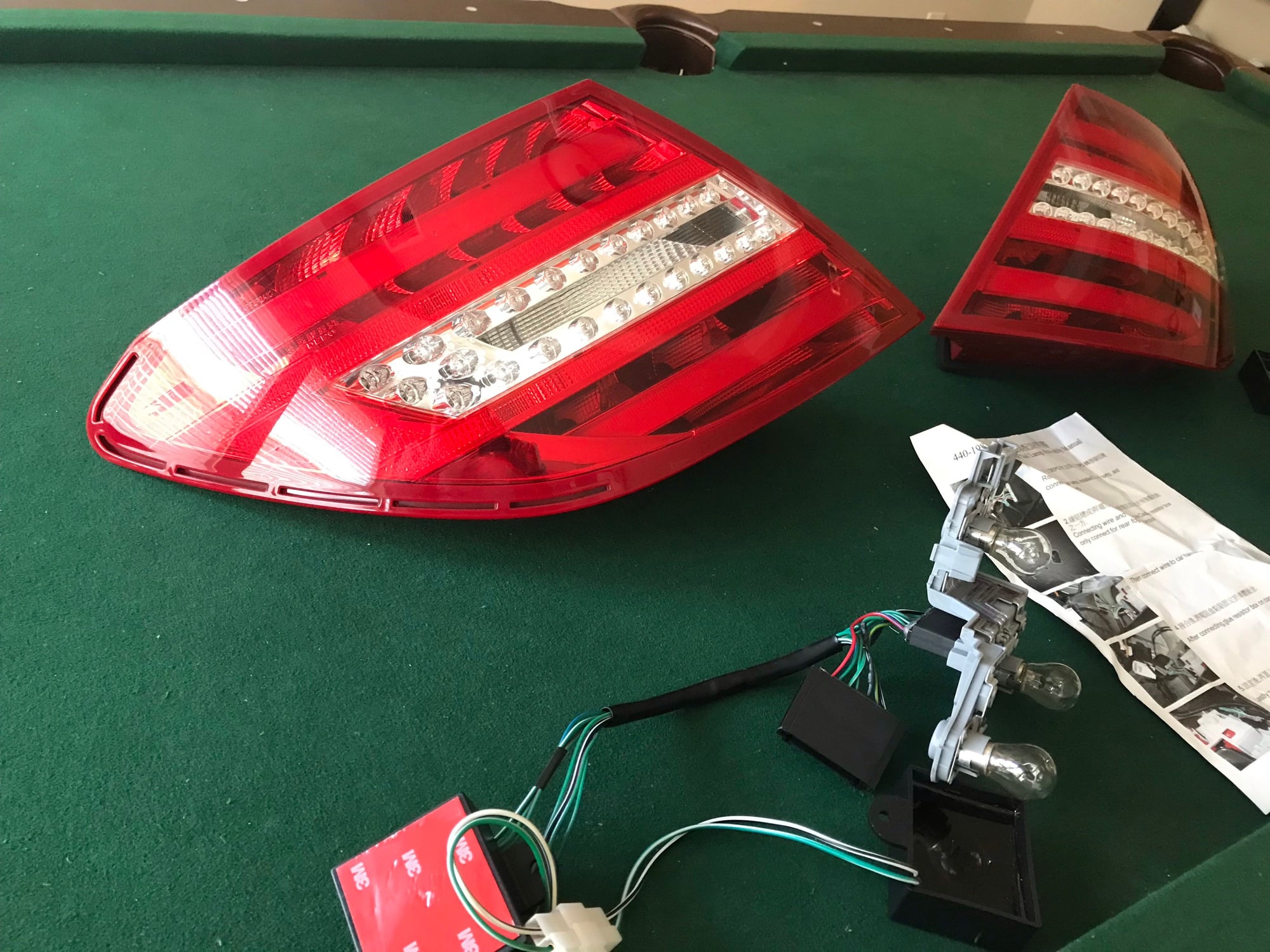 Exterior Body Parts - Mercedes 2008-2011 C-Class LED Taillights - DEPO W204 C300 C350 C63 - Used - 2008 to 2011 Mercedes-Benz C63 AMG - 2008 to 2011 Mercedes-Benz C300 - 2008 to 2011 Mercedes-Benz C350 - Houston, TX 77002, United States