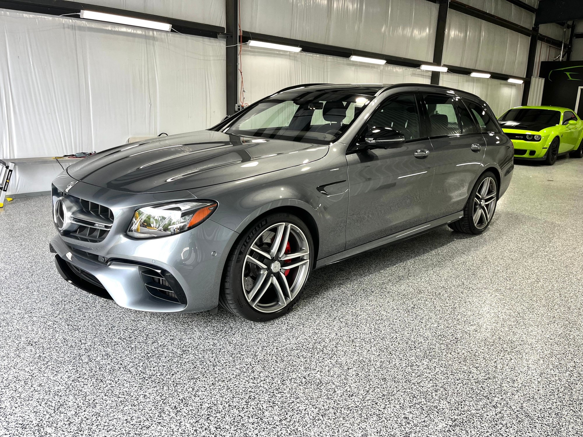 2018 Mercedes-Benz E63 AMG S - Immaculate 2018 E63 AMG S WAGON - Used - VIN WDDZH8KB3JA477889 - 33,189 Miles - 8 cyl - AWD - Automatic - Wagon - Gray - Princeton, MA 01541, United States