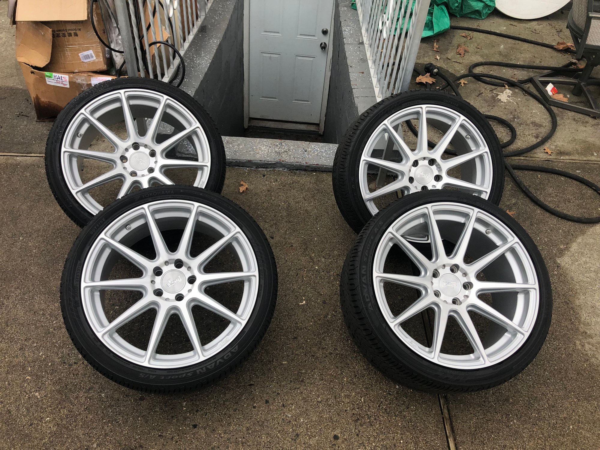 Wheels and Tires/Axles - Niche Essen 19x8.5 and 19x10 - Used - 2007 to 2016 Mercedes-Benz E63 AMG - 2006 to 2014 Mercedes-Benz CL550 - Teaneck, NJ 07666, United States