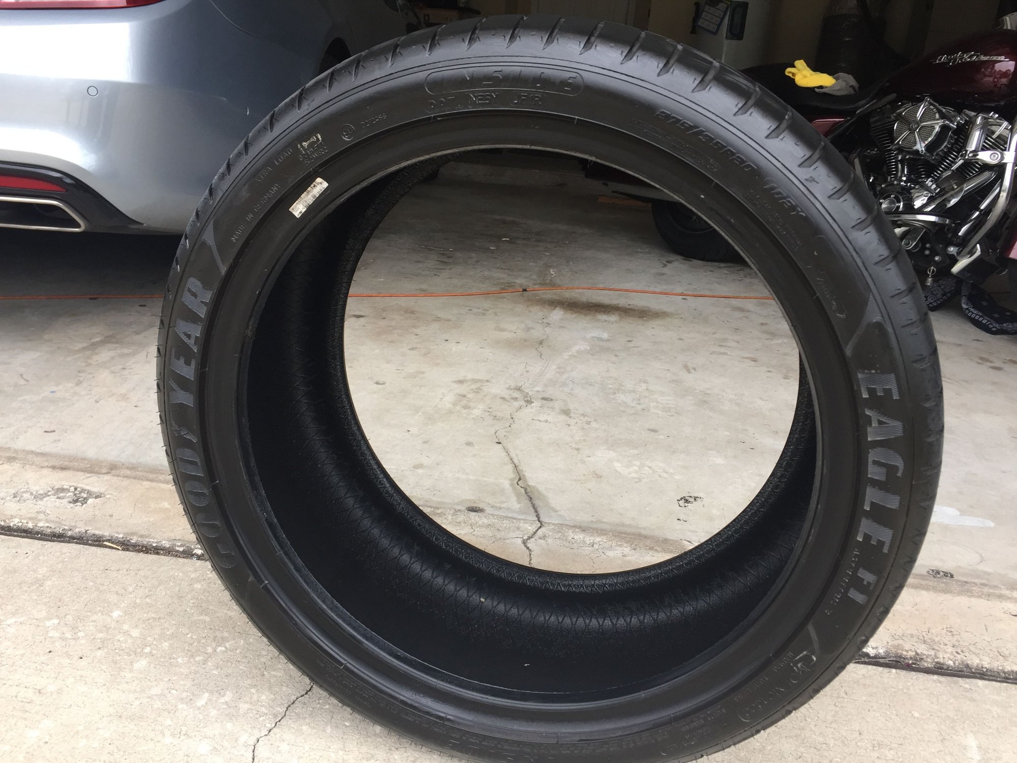 Wheels and Tires/Axles - 20" Goodyear Eagle F1 ASYMMETRIC 2 RUNONFLAT- 275/35R20 - Used - 2014 to 2018 Mercedes-Benz S550 - Jacksonville, FL 32258, United States