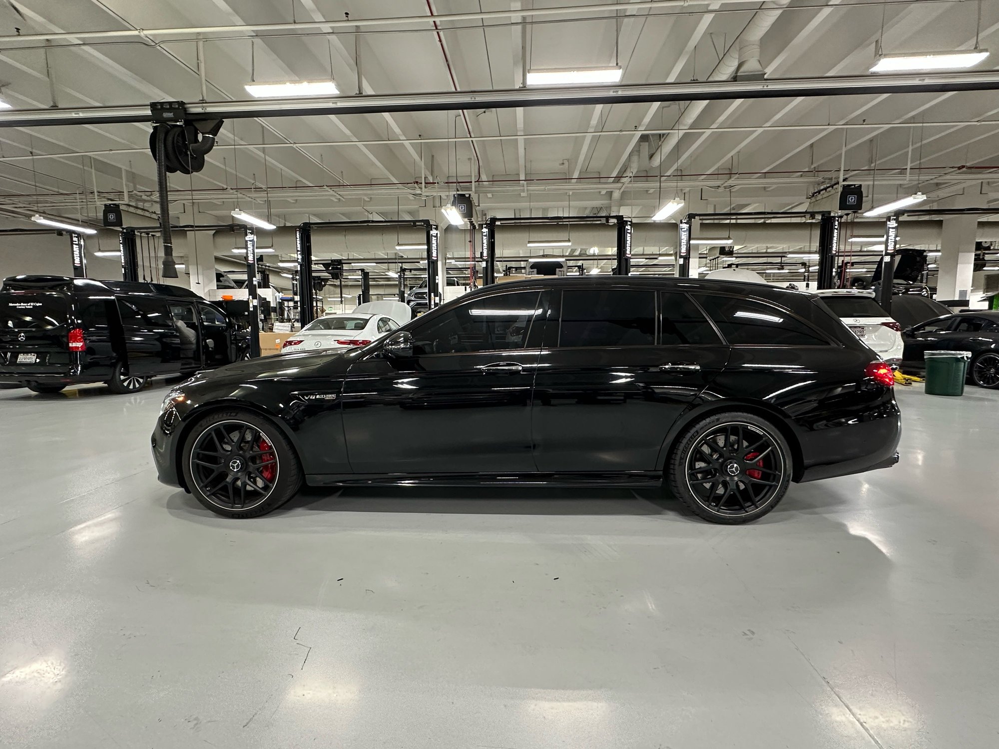 The E63s in question 