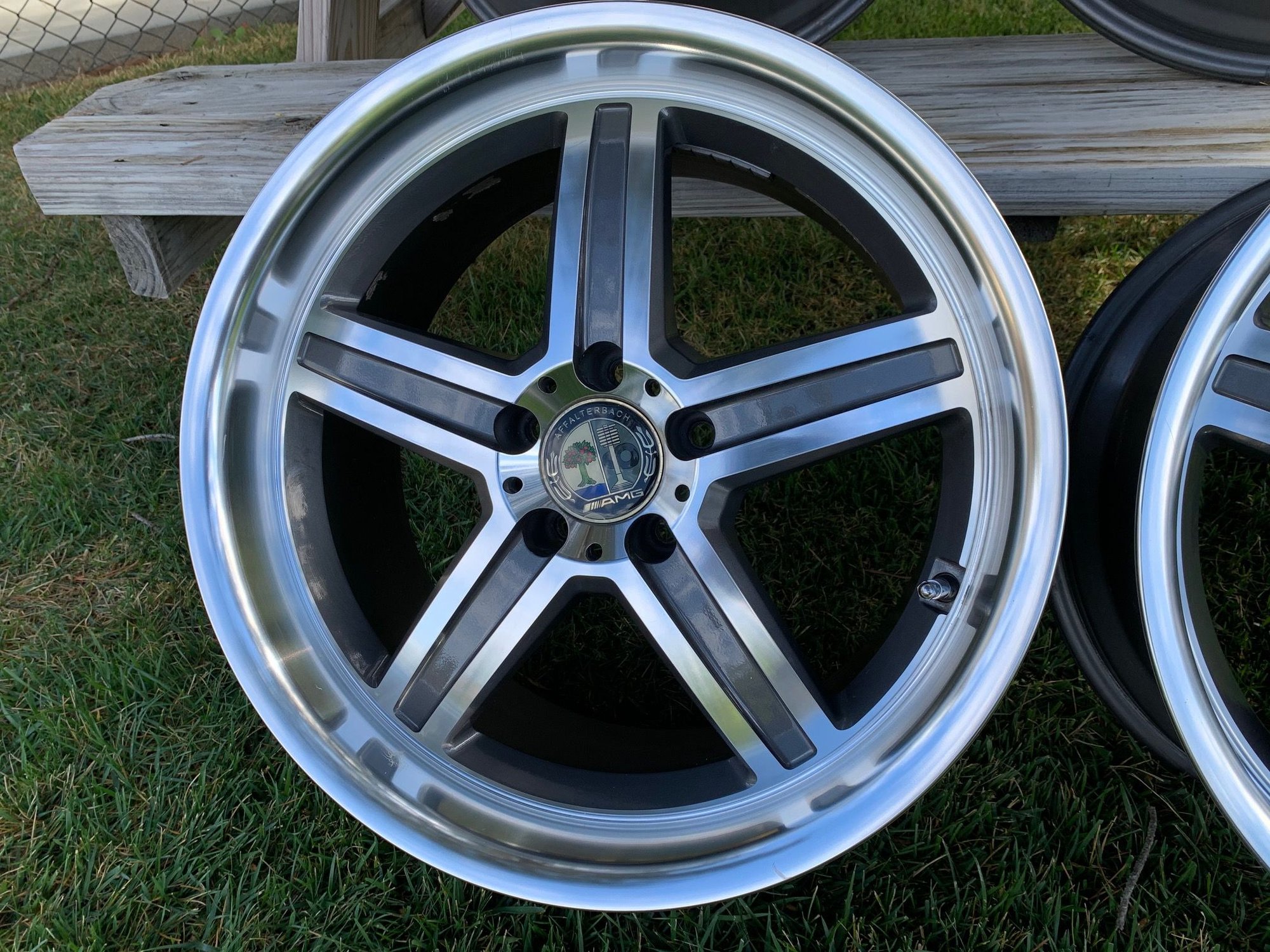 Wheels and Tires/Axles - F/S Mannheim 18" Staggered Rims- Xlnt Cond R230 - Used - North San Diego County, CA 92028, United States