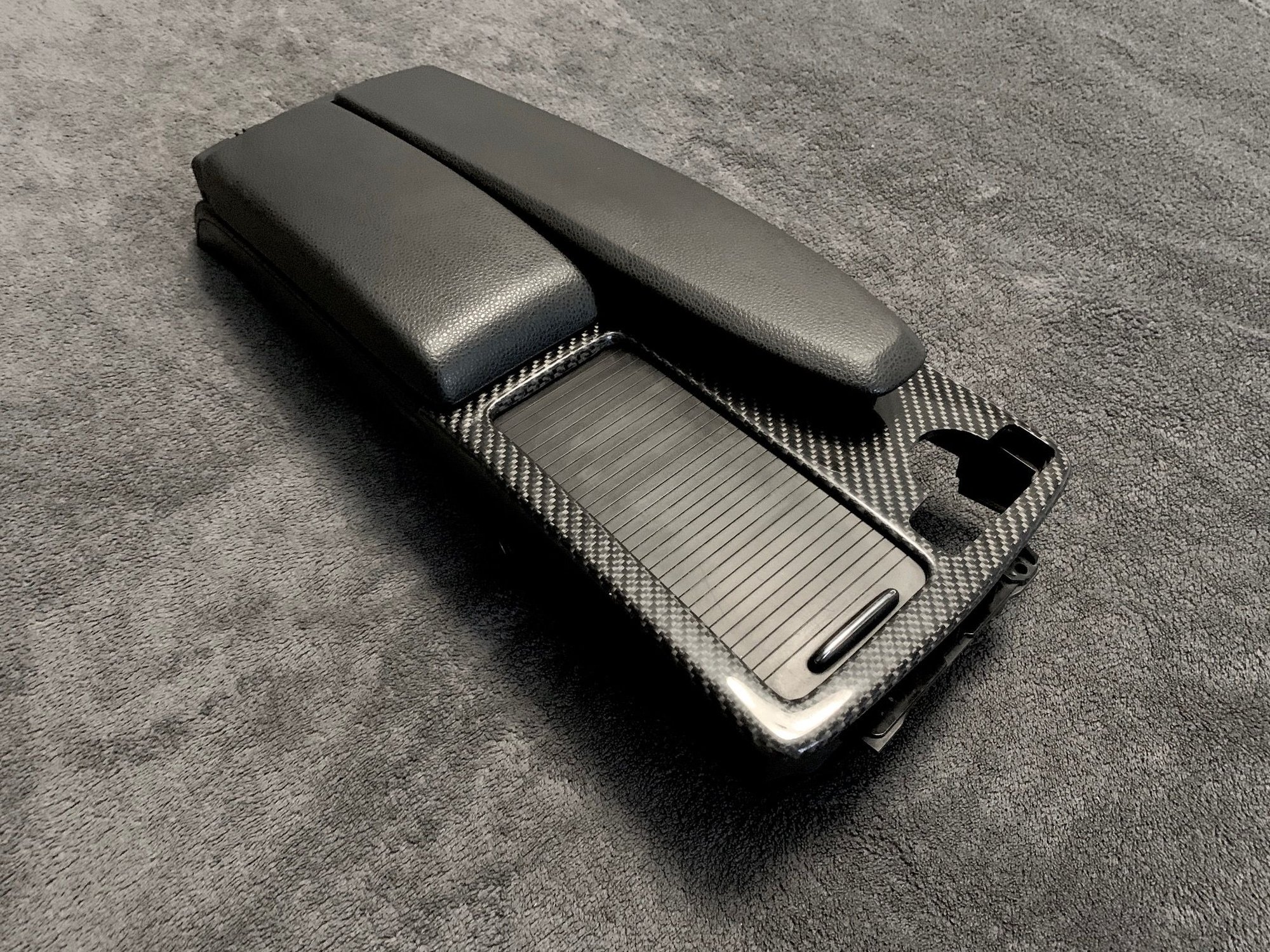 Interior/Upholstery - FS: CF Slider Cover for Euro-armrest for W204 C63 AMG & W212 E63 AMG - New - 2008 to 2015 Mercedes-Benz C63 AMG - 2009 to 2016 Mercedes-Benz E63 AMG - Kolobrzeg, Poland