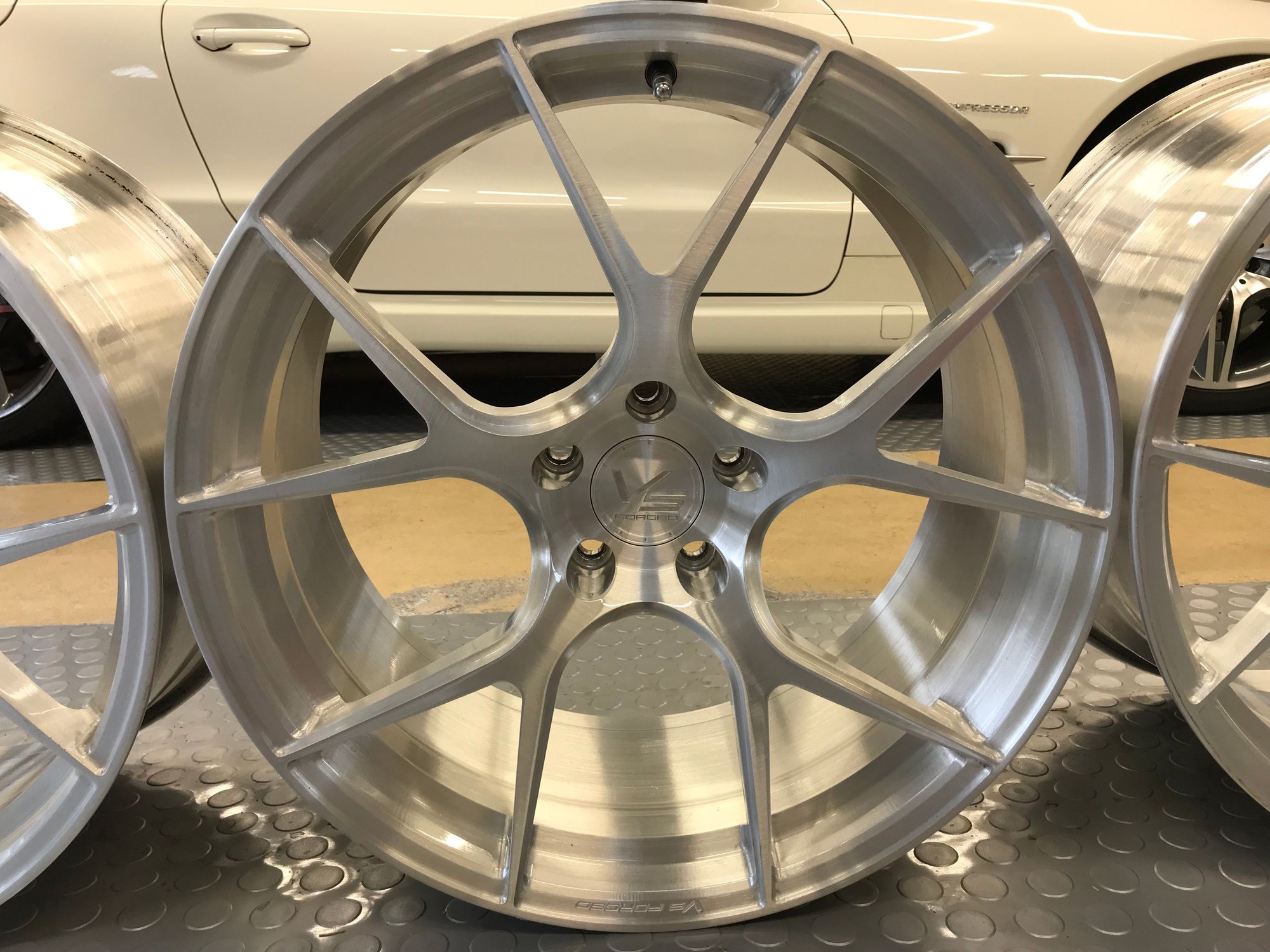 Wheels and Tires/Axles - Brand New VS Forged VS02 Wheels for R230/SL55/500/65/63-Brushed Clear Finish - $1,600 - New - 2003 to 2008 Mercedes-Benz SL55 AMG - 2003 to 2008 Mercedes-Benz SL65 AMG - 2003 to 2008 Mercedes-Benz SL600 - 2003 to 2006 Mercedes-Benz SL500 - 2009 to 2012 Mercedes-Benz SL63 AMG - 2005 to 2012 Mercedes-Benz SL550 - Fairfield, CT 06824, United States