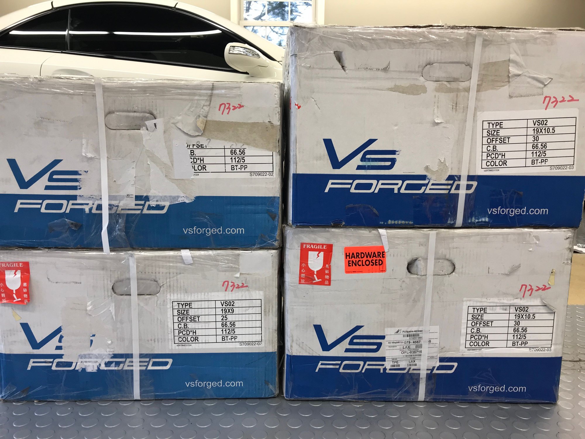 Wheels and Tires/Axles - Brand New VS Forged VS02 Wheels for R230/SL55/500/65/63-Brushed Clear Finish - $1,600 - New - 2003 to 2008 Mercedes-Benz SL55 AMG - 2003 to 2008 Mercedes-Benz SL65 AMG - 2003 to 2008 Mercedes-Benz SL600 - 2003 to 2006 Mercedes-Benz SL500 - 2009 to 2012 Mercedes-Benz SL63 AMG - 2005 to 2012 Mercedes-Benz SL550 - Fairfield, CT 06824, United States