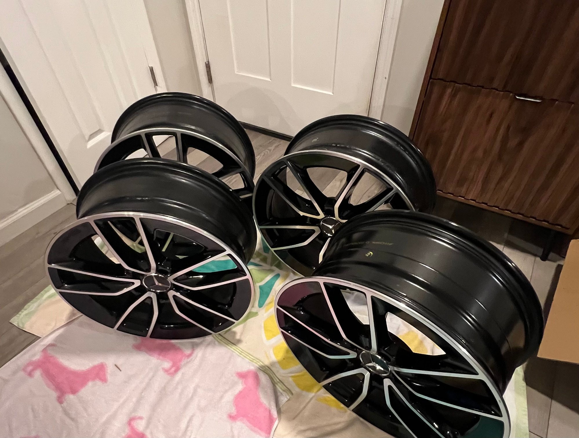Wheels and Tires/Axles - Mercedes Benz AMG C43 19” wheels set of 4 OEM - Used - -1 to 2027  All Models - Savannah, GA 31410, United States
