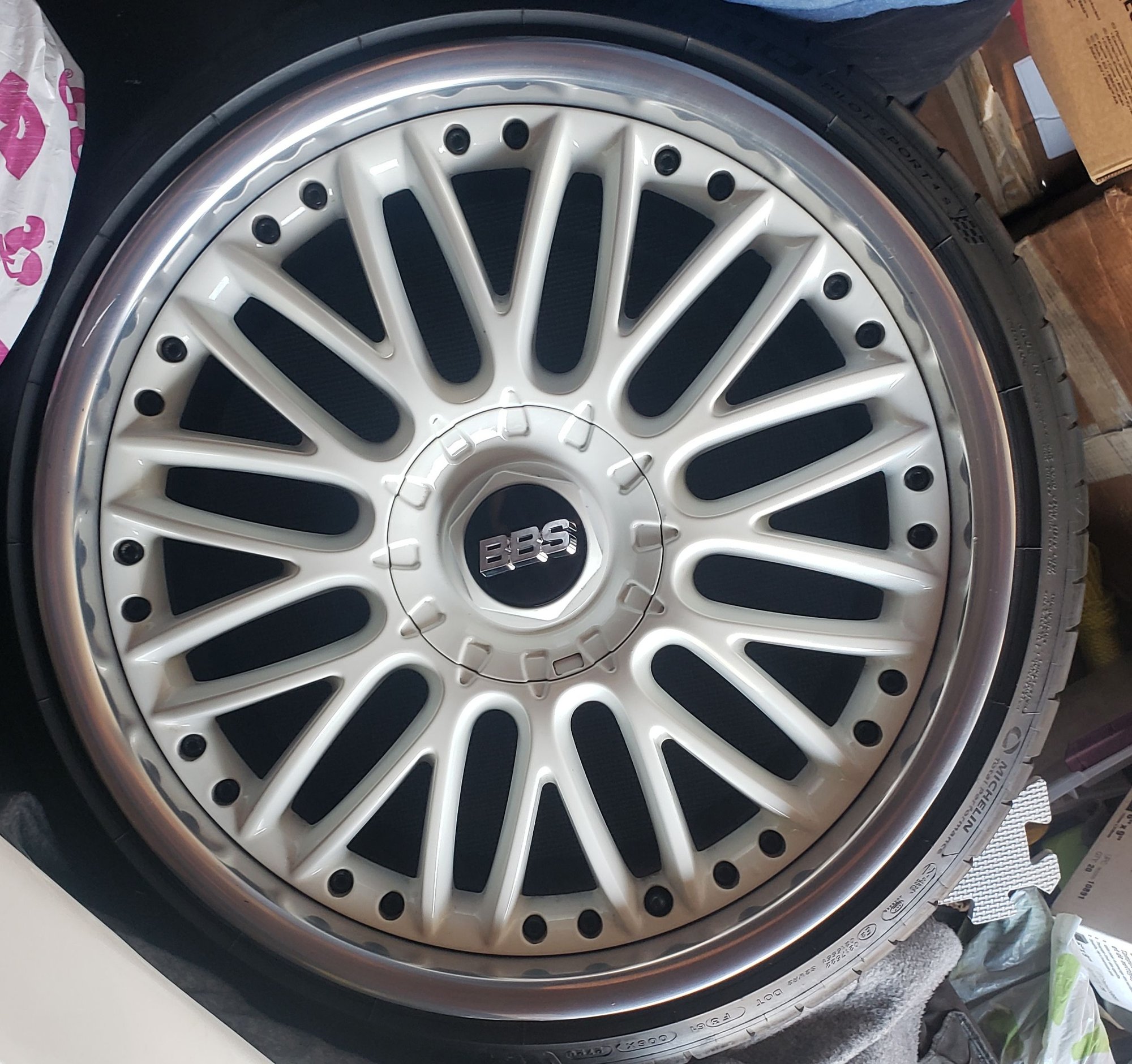 Wheels and Tires/Axles - BBS 20 RS 101 MICHELIN SPORT 4S WHEELS TIRES - Used - -1 to 2024  All Models - Westminster, CA 92685, United States
