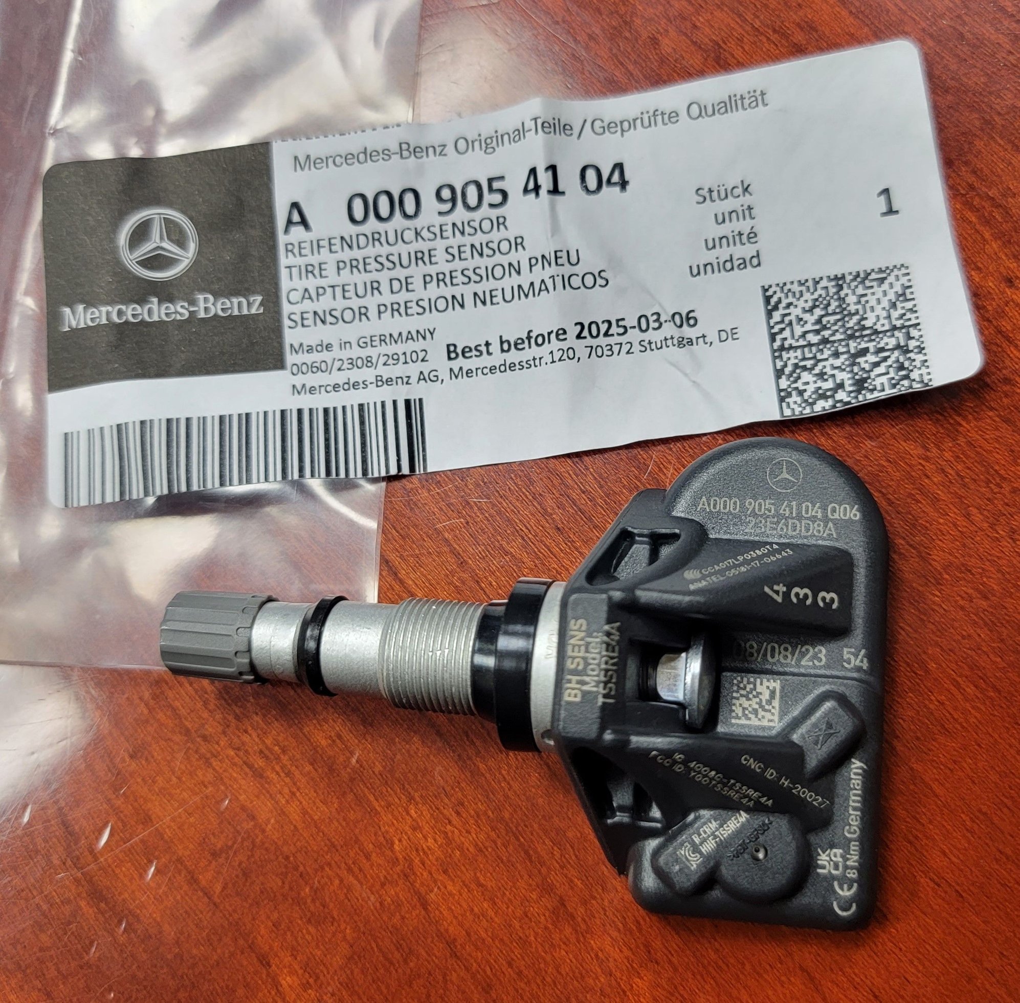 TPMS Tire Pressure Monitor Installation Torque Specs?