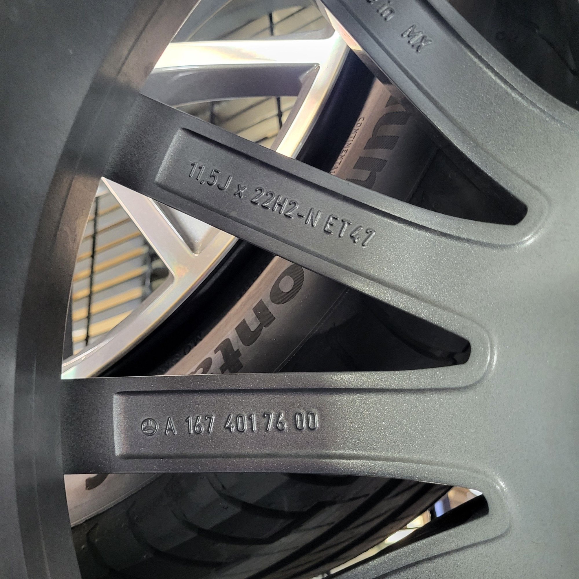 Wheels and Tires/Axles - 22" GLS580 AMG Multispoke with Continental tires - Used - 2024 to 2025 Mercedes-Benz GLS580 - Grapevine, TX 76051, United States