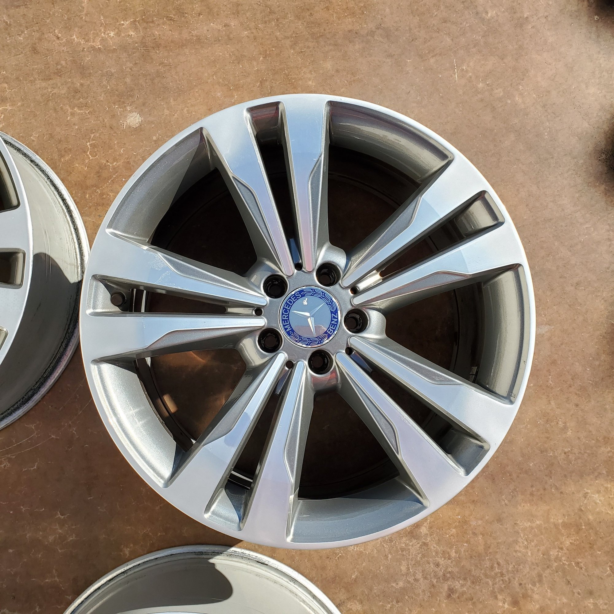 Wheels and Tires/Axles - S-class five spoke wheel set - Used - 2014 to 2018 Mercedes-Benz S550 - El Paso, TX 79912, United States