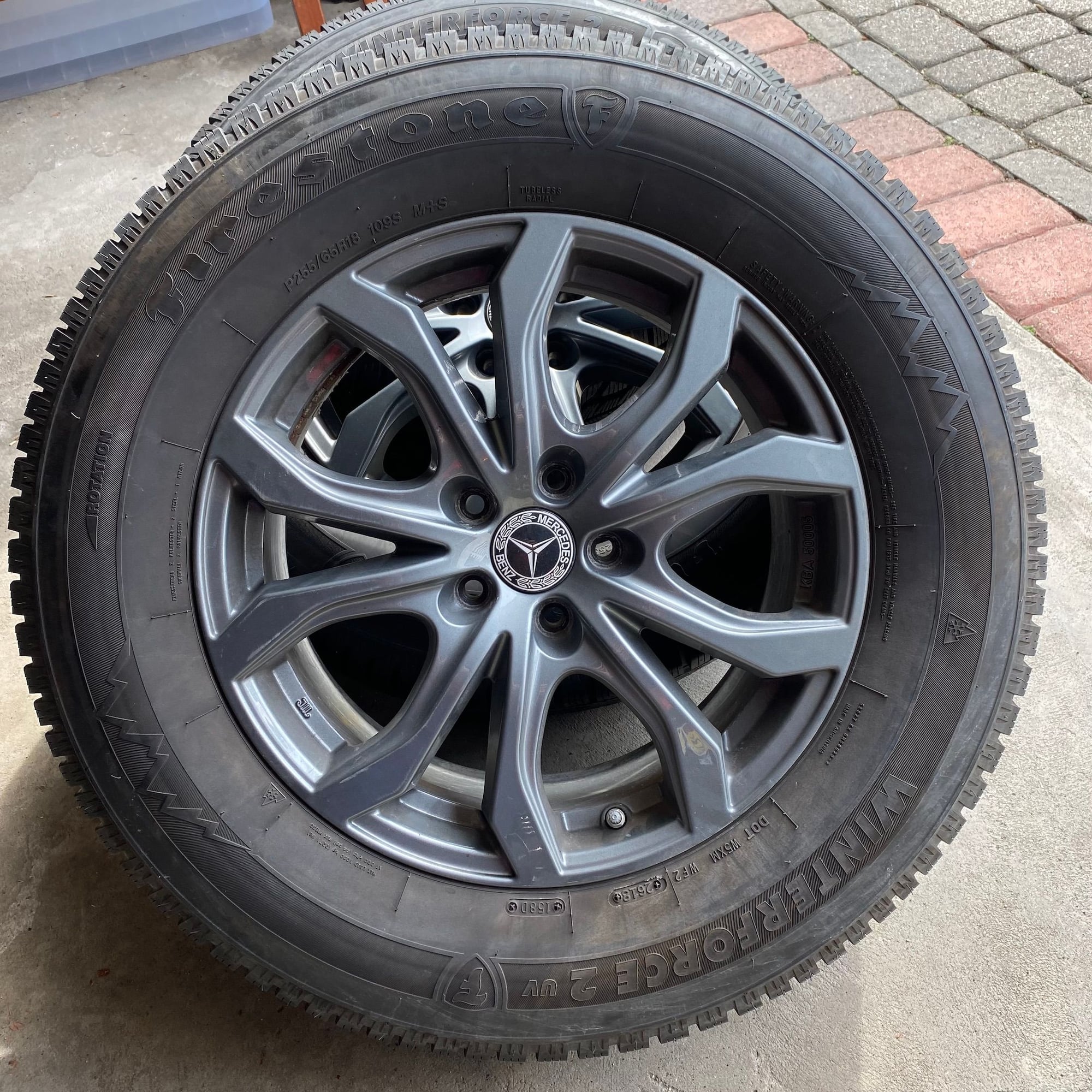 Wheels and Tires/Axles - Winter tires on 18" rims w/ TPMS GL/GLS X166 GLE W166 - Used - 2013 to 2019 Mercedes-Benz GLS-Class - 2011 to 2019 Mercedes-Benz GLE-Class - Chatham, NJ 07928, United States