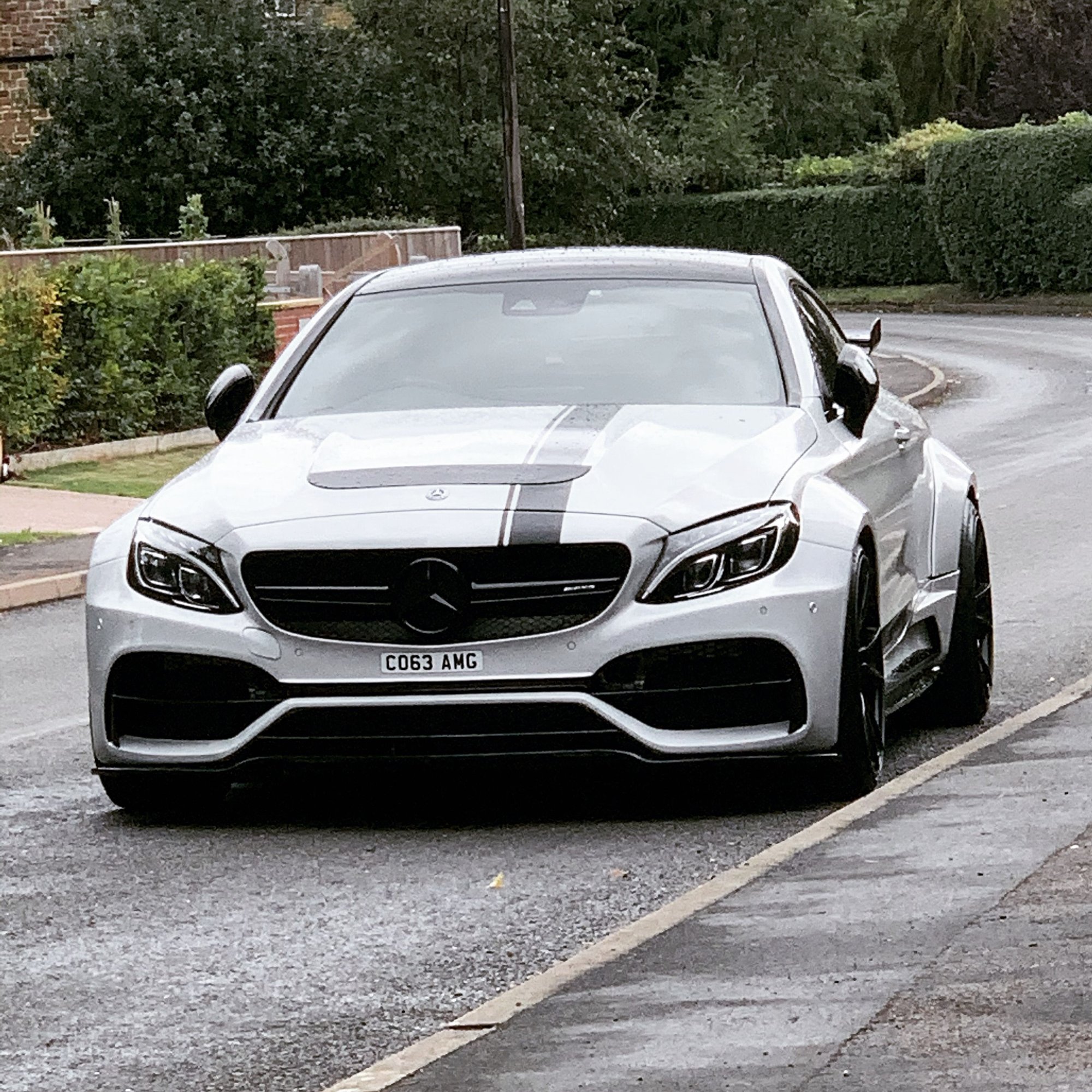 2016 Mercedes-Benz C63 AMG S - C63S AMG DMS Tuned Widebody Pearlescent Wrap DMS Tuned - Used - VIN WDD2053872F423076 - 20,000 Miles - 8 cyl - 2WD - Automatic - Coupe - White - Banbury OX15, United Kingdom