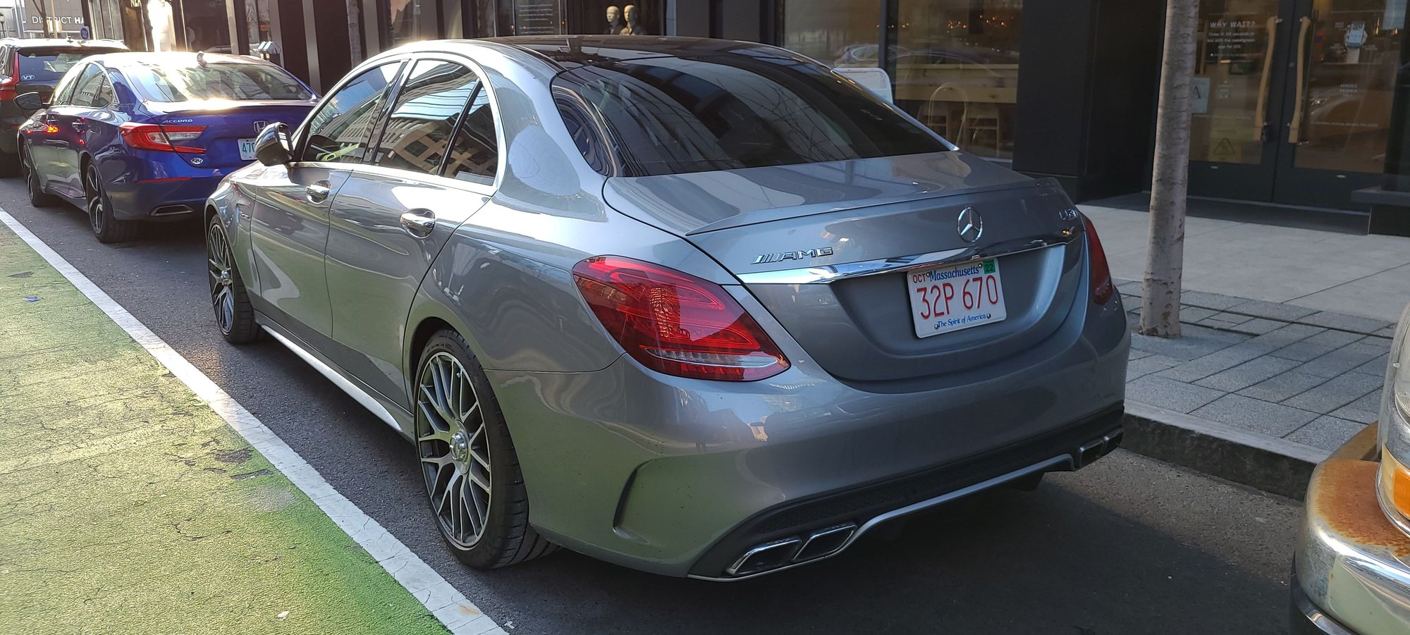 2016 Mercedes-Benz C63 AMG S - 2016 C63 S - Used - VIN 55SWF8HB6GU097731 - 58,000 Miles - Automatic - Sedan - Gray - Boston, MA 02127, United States