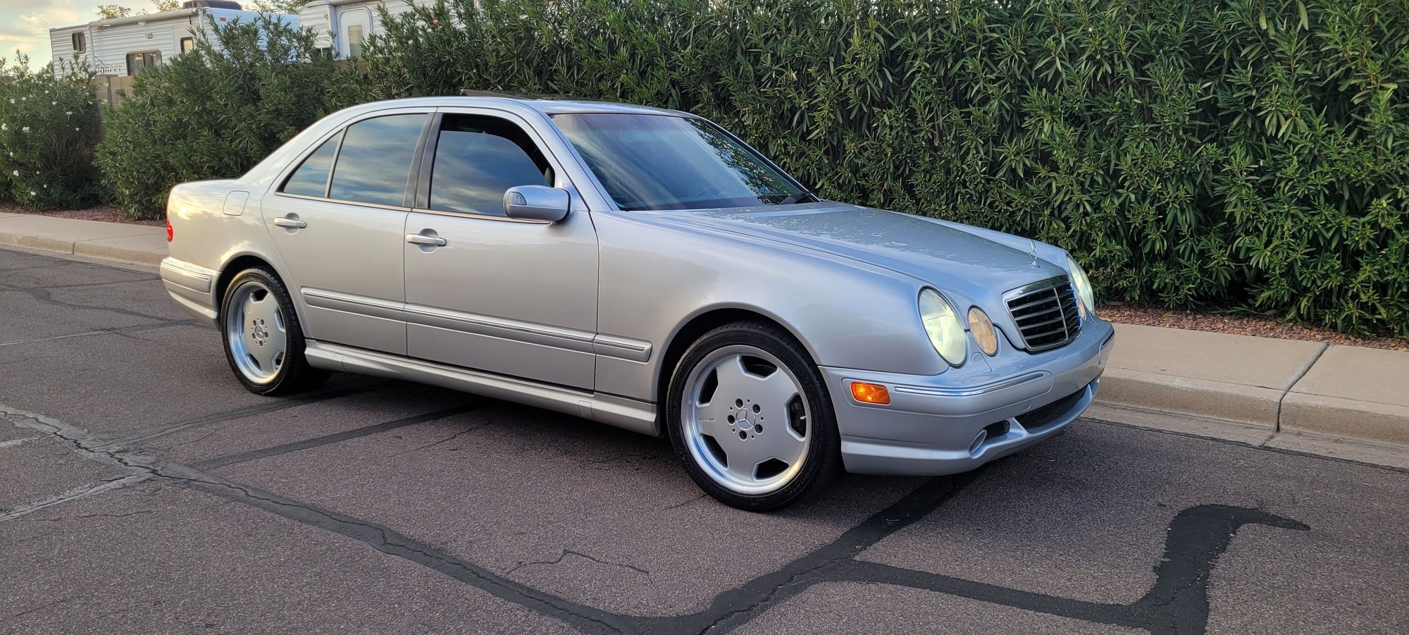 2002 Mercedes-Benz E55 AMG - 2002 Mercedes Benz E55 AMG - Used - VIN Wdbjf74j02b435301 - 180,000 Miles - 8 cyl - 2WD - Automatic - Sedan - Silver - Glendale, AZ 85306, United States
