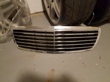 Stock front grille. 