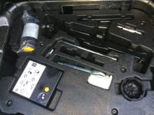 MY 2014 S63. 
Seems like original has 7 13 on Foam can, has ratchet wrench also.  Seems like my foam expired in 7-17 so maybe guys should check your dates if older than 4 years. 