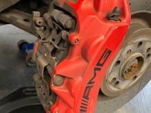 You’re gonna want to clean up the calipers the best you can.  Any brake dust left will either cause the Clearcoat to not adhere or will trap the dust under it forever!  So spend the time cleaning the calipers and doing the prep work.  That’s most of the job anyways!