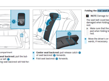MY 2019 owner's manual, showing only the rear cargo area buttons