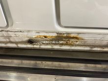 Under the running boards - not deep rust but rust 
This is just poor QA QC from the factory 