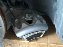 Front Caliper with 1 Coat of Paint