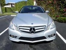 Front View of 2010 E550 First Year