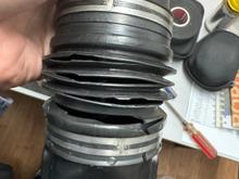 Cracked flexible hose