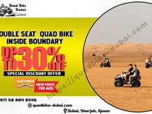 We offer Quad Bike, ATV riding, and Dune Buggy riding as activities https://quadbike-dubai.com/