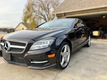 My new to me CLS 550 after getting Ceramic Coating applied