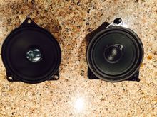 W221 Harman/Kardon (left), W205 Burmester (right)