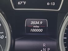 Our GL350 hit 100K!